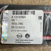 Zierleiste Türleiste grundiert vorne links Opel Zafira B 13137824