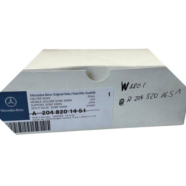 Sony Ericsson W880i Aufnahme Aufnahmeschale Auto A 2048201651