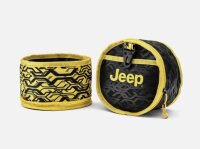 faltbarer Hundenapf unterwegs Reisen Outdoor  Jeep schwarz gelb 6002351696