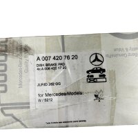 Mercedes-Benz E-Klasse CLS-Klasse Bremsbelagsatz vorne A0074207620