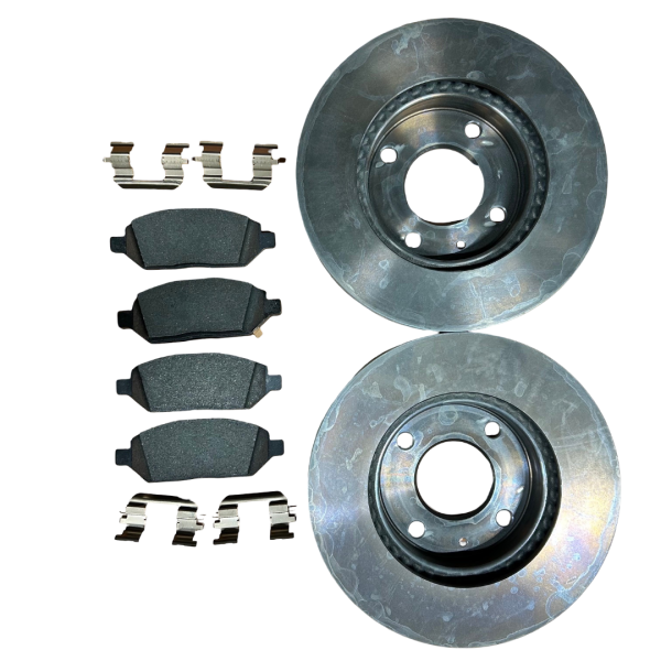 Opel Bremsscheiben-und Bremsbelagsatz vorne für Karl, Chevrolet Spark 1678080480