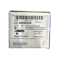 Opel Bremsscheiben-und Bremsbelagsatz vorne für Karl, Chevrolet Spark 1678080480