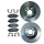 Opel Bremsscheiben-und Bremsbelagsatz vorne für Karl, Chevrolet Spark 1678080480