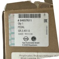 Fahrpedal mit Fahrpedalstellungssensor Gaspedal Opel...