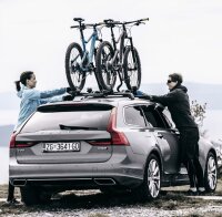 Thule ProRide 598 Aufrechter Dachfahrradträger für ein Fahrrad 598001