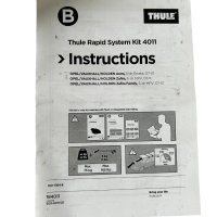 Thule Kit 4011 Montagekit für Dachträgersystem Audi A4 Avant B9 5-Türer 18401105