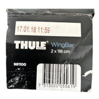 Thule WingBar Evo 118 cm Dachträger-Traverse 2er-Pack aluminium 961100 961