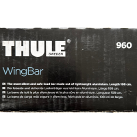 Thule WingBar Evo 108 cm Dachträger-Traverse 2er-Pack aluminium 960100 960