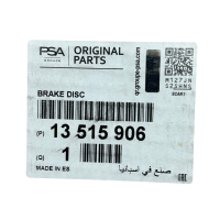 Opel 2xBremsscheiben vorne Ø 276 mm für Astra K | Innenbelüftet | OEM 13515906