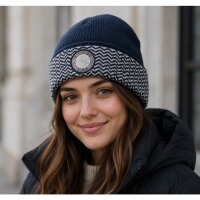 Mercedes-Benz Strickmütze Unisex navy Baumwolle...