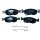 Opel Corsa E Bremsbeläge Bremsbelagsatz vorne 1684934180