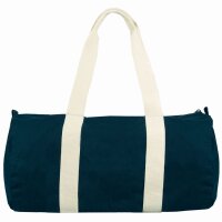 Citroën Origins Polochon-Tasche – Blau aus Bio-Baumwolle