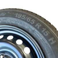 Kompletter Radsatz Stahl 5x112 – Semperit 195/65 R15 91H