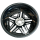 Mercedes-Benz AMG 5-Doppelspeichen-Alufelge 8x19 ET52 – Schwarz | A4474018000