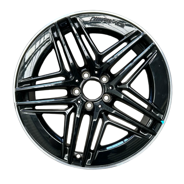 Mercedes-Benz AMG 5-Doppelspeichen-Alufelge 8x19 ET52 – Schwarz | A4474018000