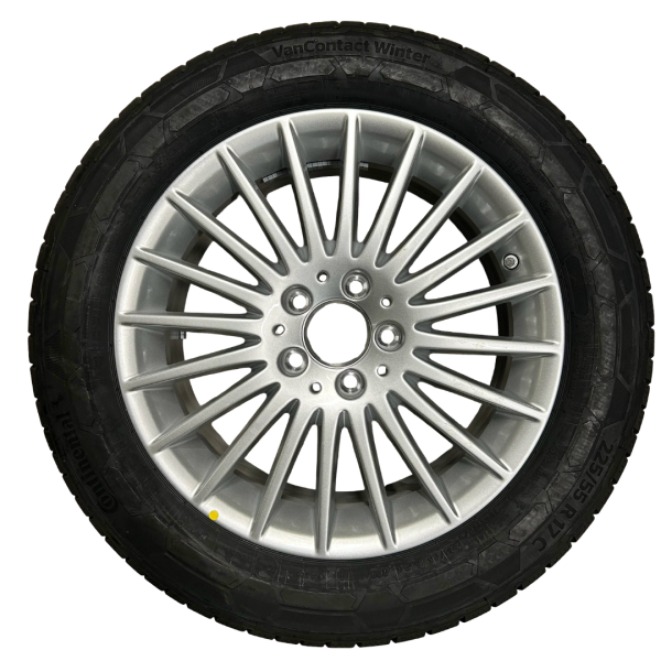 Mercedes-Benz Radsatz 7Jx17H2 ET51 mit Continental VanContact Winter 225/55 R17C