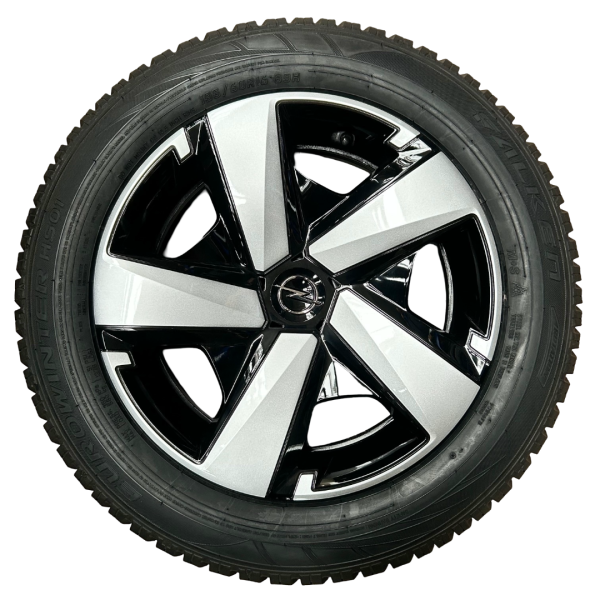 Komplettradsatz Stahlfelgen mit Kappen ET20 Falken EuroWinter HS01 195/60 R16