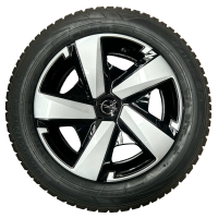Komplettradsatz Stahlfelgen mit Kappen ET20 Falken EuroWinter HS01 195/60 R16