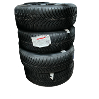 Komplettradsatz Stahlfelgen mit Kappen ET20 Falken EuroWinter HS01 195/60 R16