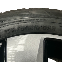 Komplettradsatz Stahlfelgen mit Kappen ET20 Falken EuroWinter HS01 195/60 R16