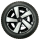 Komplettradsatz Stahlfelgen mit Kappen ET20 Falken EuroWinter HS01 195/60 R16