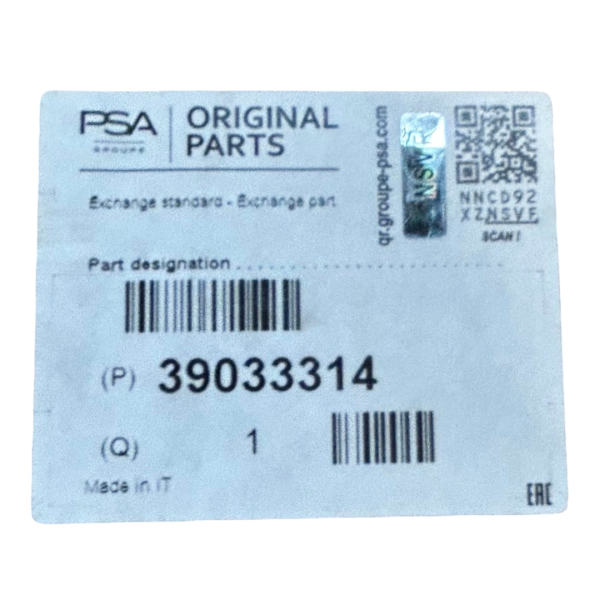 Heckleuchte Opel Mopar LED Heckleuchte Zafira C hinten links 39033314