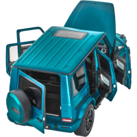 Mercedes-Benz AMG G 63, Geländewagen W465 MANUFAKTUR hyper blue magno NZG, 1:18