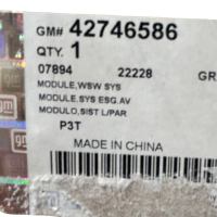 Scheibenwischermotor mit gestänge vorne für Opel Mokka X J13 ab 2012 42746586