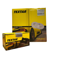 TEXTAR Bremsen Set vorne – 2x Bremsscheiben...