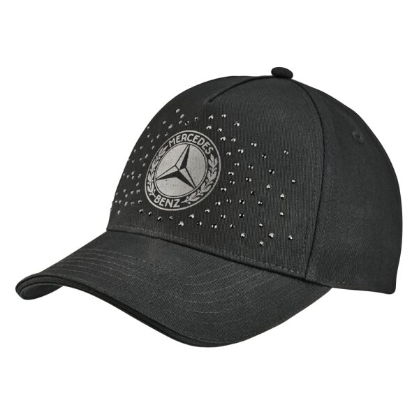 Mercedes-Benz Cap Damen schwarz Baumwolle (Bio)