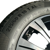 Mercedes-Benz Winterkomplettradsatz  215/60 R18 6,5Jx18H3 EQA DOT 4121 Gebraucht