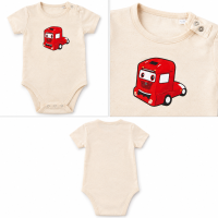 Baby Strampler Trucky the Truck Out of stock 80-68cm...