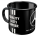 Emaille Tasse schwarz Truck Drivers only Mercedes-Benz MBTL0081