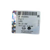 Opel Adam Astra J Heckklappenschloss Betätigungsknopf Schalter 39163841
