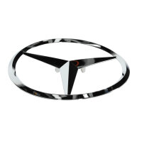 Mercedes-Benz Stern Emblem für Heckklappe hinten Silber A2548170100