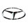 Mercedes-Benz Stern Emblem für Heckklappe hinten Silber A2548170100