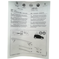 Dachquerträger Dachgrundträgern Aluminium Peugeot Rifter K9 1623836780