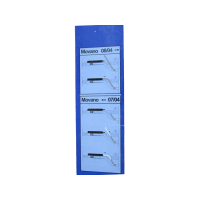 Wischerblätter 2x600 mm/24 Zoll vorne für Movano ab 1999