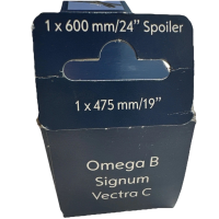 Opel Wischerblätter 1x600 mm + 1x475 mm für...