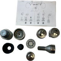 Felgenschlosssatz Set Diebstahlsicherung Opel Combo D Van (2012-2018) 95599110
