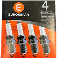 4x EUROREPAR Zündkerze CITROEN DACIA LADA NISSAN...