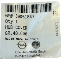 Nabendeckel Felgendeckel Radnabenkappe Opel Insignia Grandland 39051847