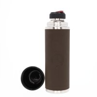 Mercedes-Benz Isolierflasche braun Edelstahl / Silikon /...