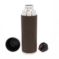Mercedes-Benz Isolierflasche braun Edelstahl / Silikon / Kunststoff emsa 1000 ml