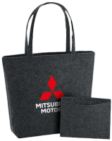 Mitsubishi Filz Tragetasche Carbon + innen Tasche...