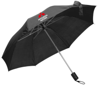 Mitsubishi Taschenschirm ausziehbar Schwarz MMD-S518803