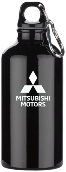 Mitsubishi Trinkflasche Schwarz 500 ml MMD-SAS16227