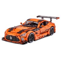 Mercedes-Benz AMG GT3 Klemmbaustein Modell C190 orange...