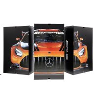 Mercedes-Benz AMG GT3 Klemmbaustein Modell C190 orange CaDA, 1:8 B66961716