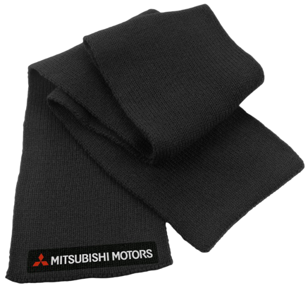 Mitsubishi Schwarzer Strickschal MMD-KR-RT145X